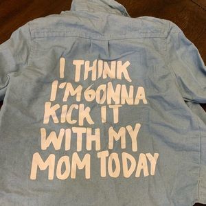 2T-3T denim color button up
